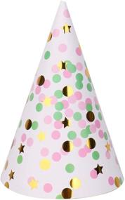 img 2 attached to 🎉 Boieo Kid's Birthday Party Hats, Set of 12 - Add Fun and Color to Celebrations!