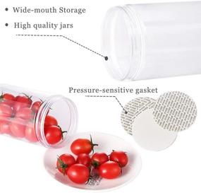 img 2 attached to Plastic Containers Wide Mouth Refillable Cosmetics