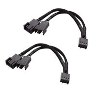 🔌 cable matters 2 pack 2 fan splitter: efficient cooling solution for optimal performance логотип