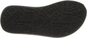 img 2 attached to Quiksilver Carver Nubuck Sandal for Kids (Toddler/Little/Big)