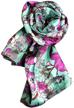 crown lightweight spring floral fashion women's accessories in scarves & wraps logo
