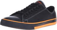 🖤 black and orange vulcanized harley davidson roarke logo