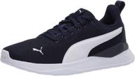 👟 puma purple heather raindrops anzarun men's sneaker shoes логотип