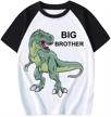 brother meaningful dinosaur toddler t shirt logo