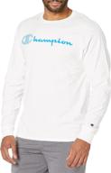 champion classic graphic sleeve navy 586589 men's clothing in shirts logo