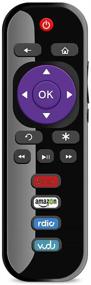 img 4 attached to Efficient Replacement Remote Control for Hisense Roku TV Models 32H4C, 40H4C, 48H4C, 50H4C, 43H4020E, 32H4040E, 40H4040E, 50R6030E1, 50R6060E1, 70R6200F, 55R6040F