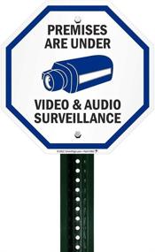 img 2 attached to Enhanced Security with 🔒 Premises Under Surveillance SmartSign Aluminum