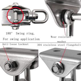 img 2 attached to Evniset 360°Swivel Hangers Capacity Concrete