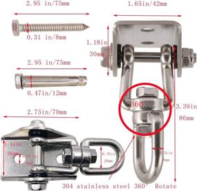 img 3 attached to Evniset 360°Swivel Hangers Capacity Concrete