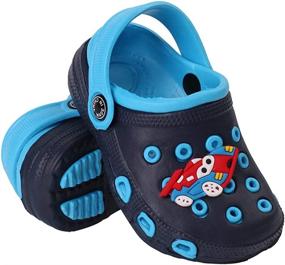 img 3 attached to Maybolury Cartoon Slippers Lightweight Sandals Boys' Shoes ~ Clogs & Mules