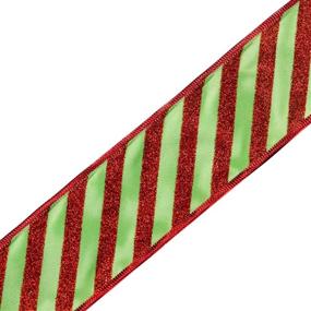 img 1 attached to LaRibbons Wired Christmas Holiday Ribbon