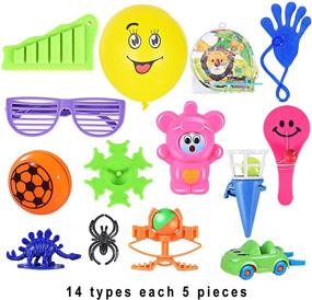 img 3 attached to 🎁 Ultimate Fun Party Toys Assortment for Kids - Treasure Chest Prizes Box, Birthday Party, Classroom Rewards, Carnival Prizes, Pinata Fillers (Pack of 70)