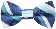 👔 seo-optimized: spring notion striped woven bow tie for boys logo