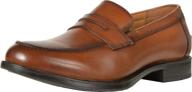 florsheim midtown penny cognac smooth men's shoes: classic elegance with unmatched comfort logo