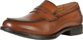 img 1 attached to Florsheim Midtown Penny Cognac Smooth Men's Shoes: Classic Elegance with Unmatched Comfort