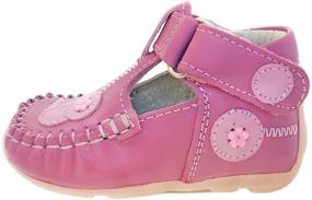 img 2 attached to Enhance Early Walking with Wobbly Waddlers First Steps Shoes – Incredible Arch & Ankle Support for Toddler Girls