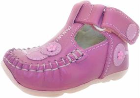 img 4 attached to Enhance Early Walking with Wobbly Waddlers First Steps Shoes – Incredible Arch & Ankle Support for Toddler Girls