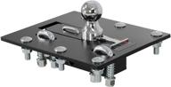 🔧 curt 61052 folding ball gooseneck hitch for over-bed installation, 30,000 lbs capacity, 2-5/16-inch ball logo