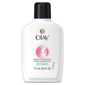 img 3 attached to 🌿 Olay Face Moisturizer for Sensitive Skin - 12-Hour Hydration with Aloe, Moisturizing Facial Lotion - 6 Oz (Pack of 3, Varying Packaging)