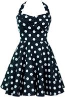 👗 платье ixia polka dot a-line 50s pinup: классическая элегантность с ретро-изюминкой логотип