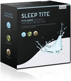 img 4 attached to SLEEP TITE Sided Mattress Protector