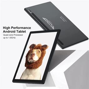 img 1 attached to 📱 FLYINGTECH 10 inch Android 10.0 Tablet, 2GB RAM, 32GB ROM, Quad Core Processor, HD IPS Screen, 2.0MP Front + 8.0MP Rear Camera, 6000mAh Battery, Touchscreen, WiFi, Bluetooth