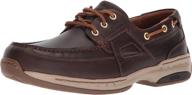 men's dunham captain boat shoe logo