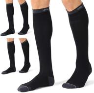 🧦 celersport compression socks: 3 pairs for ultimate nursing support - 20-30mmhg compression level for men and women логотип