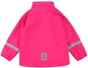 img 3 attached to Reima Lampi: Ultimate Waterproof Hooded Rain Jacket for Kids - Lightweight, Windproof & Ideal for Outdoor Adventures