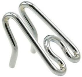 img 2 attached to 🔗 Herm Sprenger Chrome Spike/Pinch/Prong Single Extra Link (2.25mm) - Set of 3 Links