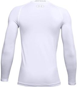 img 3 attached to 👕 Boys' Active Clothing: Under Armour HeatGear Sleeve in White
