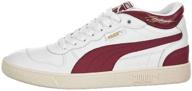 puma ralph sampson violet whisper men's shoes logo