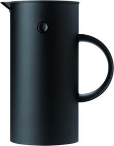 img 1 attached to ☕ Stelton EM Press Coffee Maker, 8 cups, black - Sleek and Stylish French Press for Perfect Coffee Brewing