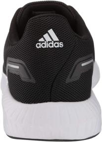 img 2 attached to 👟 Кроссовки Adidas Men's Runfalcon серый черный: Идеальная спортивная обувь для мужчин.