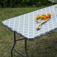 waterproof moroccan rectangle tablecloth with wipeable surface логотип