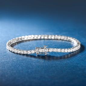 img 3 attached to SUPRAONE Sterling Zirconia Classic Bracelet