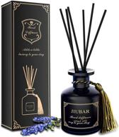 🌸 jiubar lavender reed diffuser oil and sticks set for bedroom, bathroom, and home - relaxing aromatherapy scents and perfect gift логотип