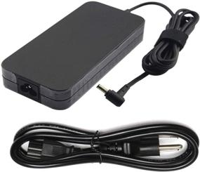 img 3 attached to 🔌 120W ЗУ для игровых ноутбуков ASUS ROG серии GL752VW - адаптер питания с кабелем
