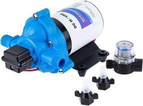 img 4 attached to 🚰 High-Performance DC HOUSE 12V RV Water Pump - 3.0 Gallons/min (11.6 Lpm) Self-Priming Transfer Pump for RV/Marine Camper Sprayer