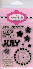 img 2 attached to 🎇 Independence Day Scrapbooking and Card-Making Stamps for July 4th in America - MiniStars4You by The Stamps of Life