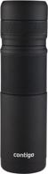 contigo 360° pour vacuum-insulated stainless steel thermal bottle - 25 oz. - painted black: sleek design and superior temperature retention логотип