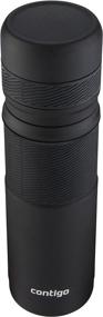 img 2 attached to Contigo 360° Pour Vacuum-Insulated Stainless Steel Thermal Bottle - 25 oz. - Painted Black: Sleek Design and Superior Temperature Retention