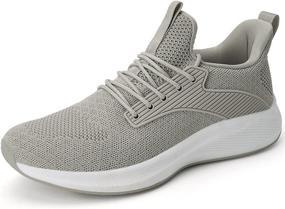 img 4 attached to 👟 Lightweight Men's Walking Sneakers: Versatile Footwear for Men