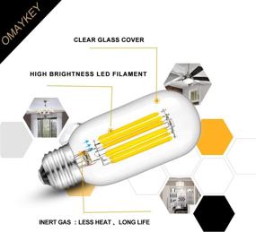 img 2 attached to 🔆 OMAYKEY Dimmable Daylight Equivalent T45X110Mm LED Bulb