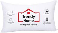 🌼 hypoallergenic stuffer throw pillow insert – trendy home office decor – 12x18 size – machine washable logo