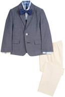 👔 nautica little 4 piece dress jacket boys' clothing: stylish & versatile choice for young gentlemen logo
