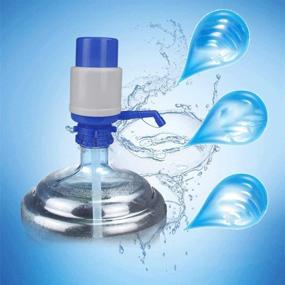 img 3 attached to 💧 Convenient Manual Water Bottle Pump - Easy Press Hand Dispenser for Quick and Portable Drinking Water