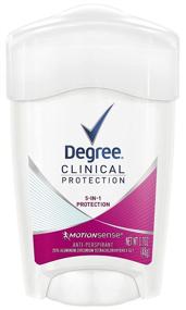 img 1 attached to 🌿 Stay Fresh and Protected with Degree Clinical Antiperspirant Deodorant, Active Shield, 1.7 oz