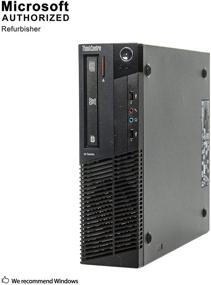 img 3 attached to 💻 Lenovo ThinkCentre M82 SFF Business Desktop Computer - Intel Core i5-3470 Quad-Core, 16GB RAM, 2TB HDD, DVD RW - Windows 10 Pro (Renewed)