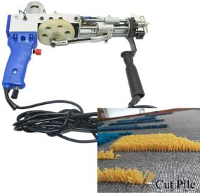 img 4 attached to 🏡 MXBAOHENG Cut Pile Rug Tufting Gun: Efficient Electric Carpet Weaving & Flocking Machine (9-21mm, 110V-220V)
